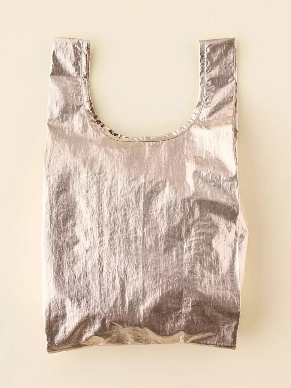 NWT Baby Baggu - Rose Gold Metallic